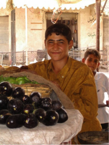 Eggplant Vendor Iraq 2003